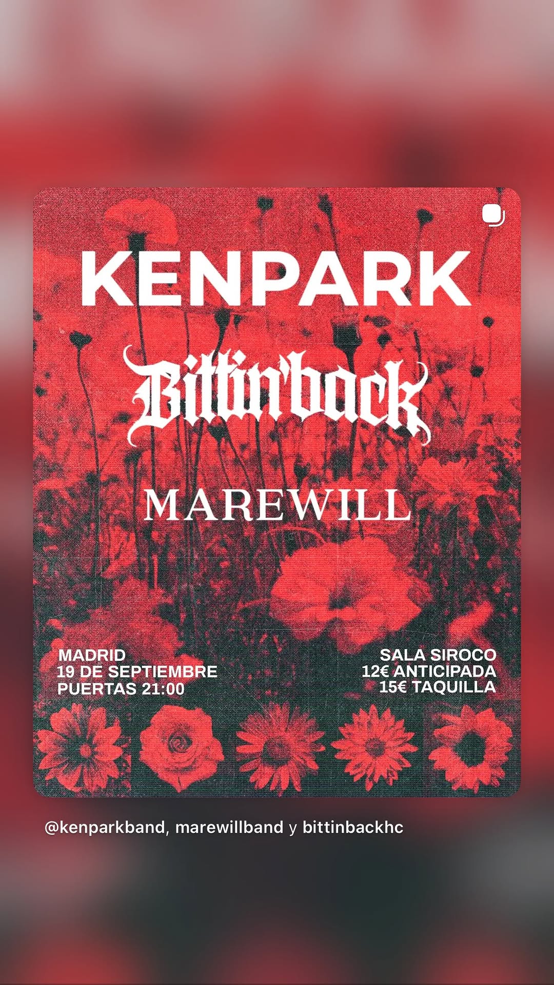 KENPARK + BITIN'BACK + MAREWILL