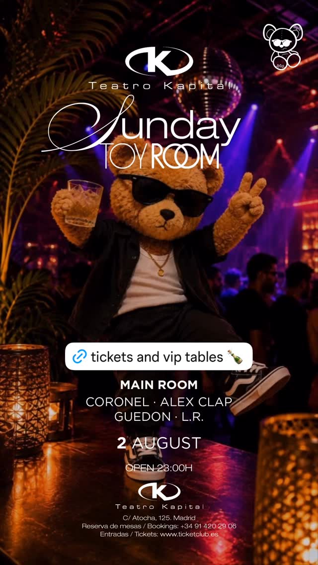 Sunday Toy Room at Teatro Kapital