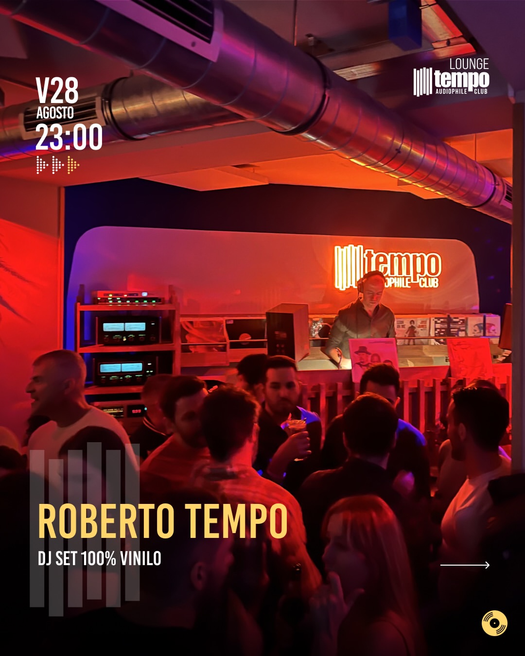 Roberto Tempo (Vinyl DJ set)