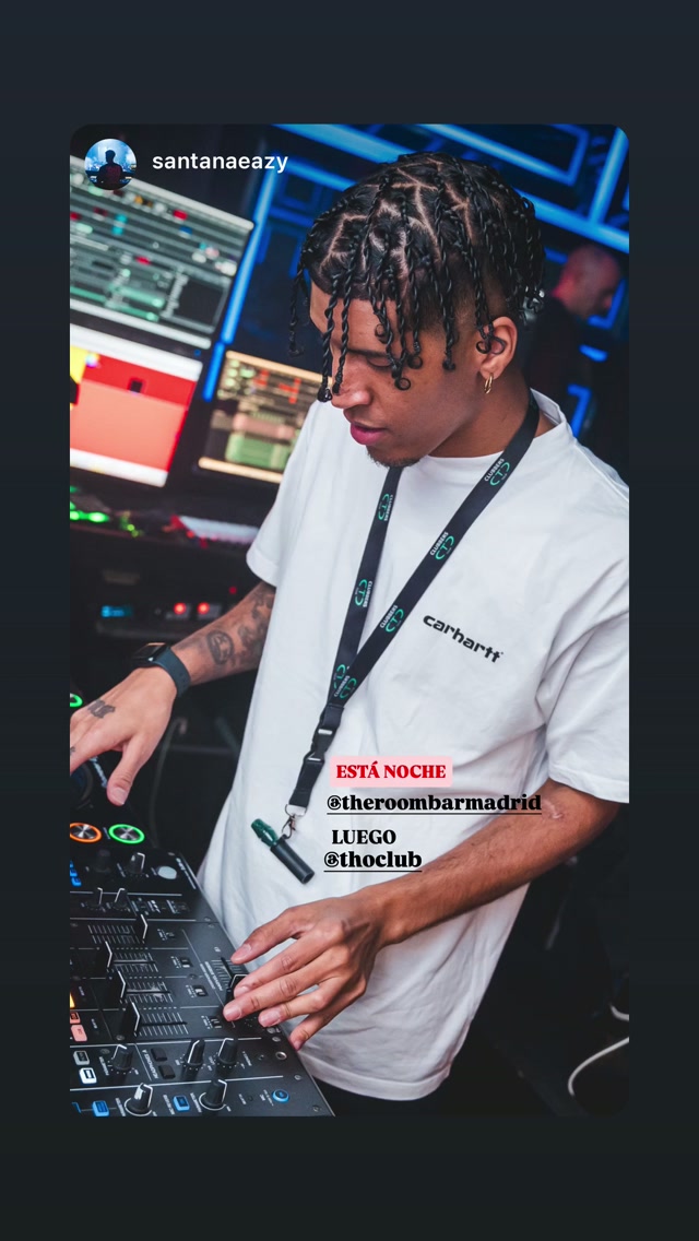 DJ Santana Eazy at The Room Madrid
