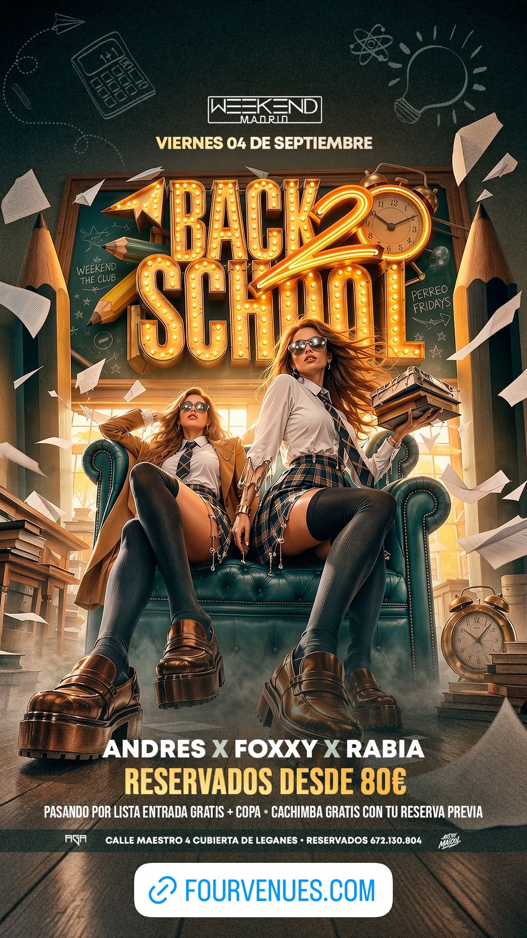 Back 2 School — Perreo Fridays