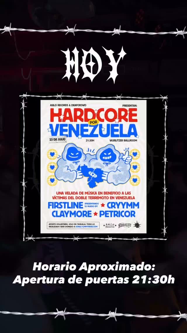 Hardcore por Venezuela (Benefit Gig)