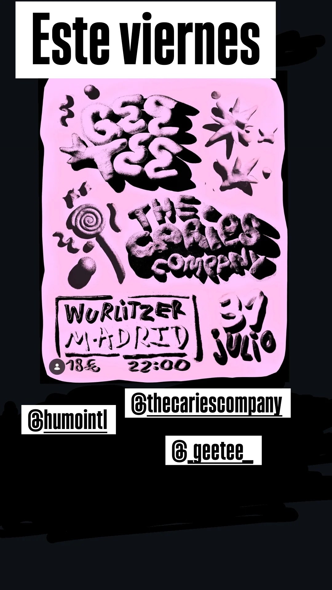 GeeTee & The Caries Company Live