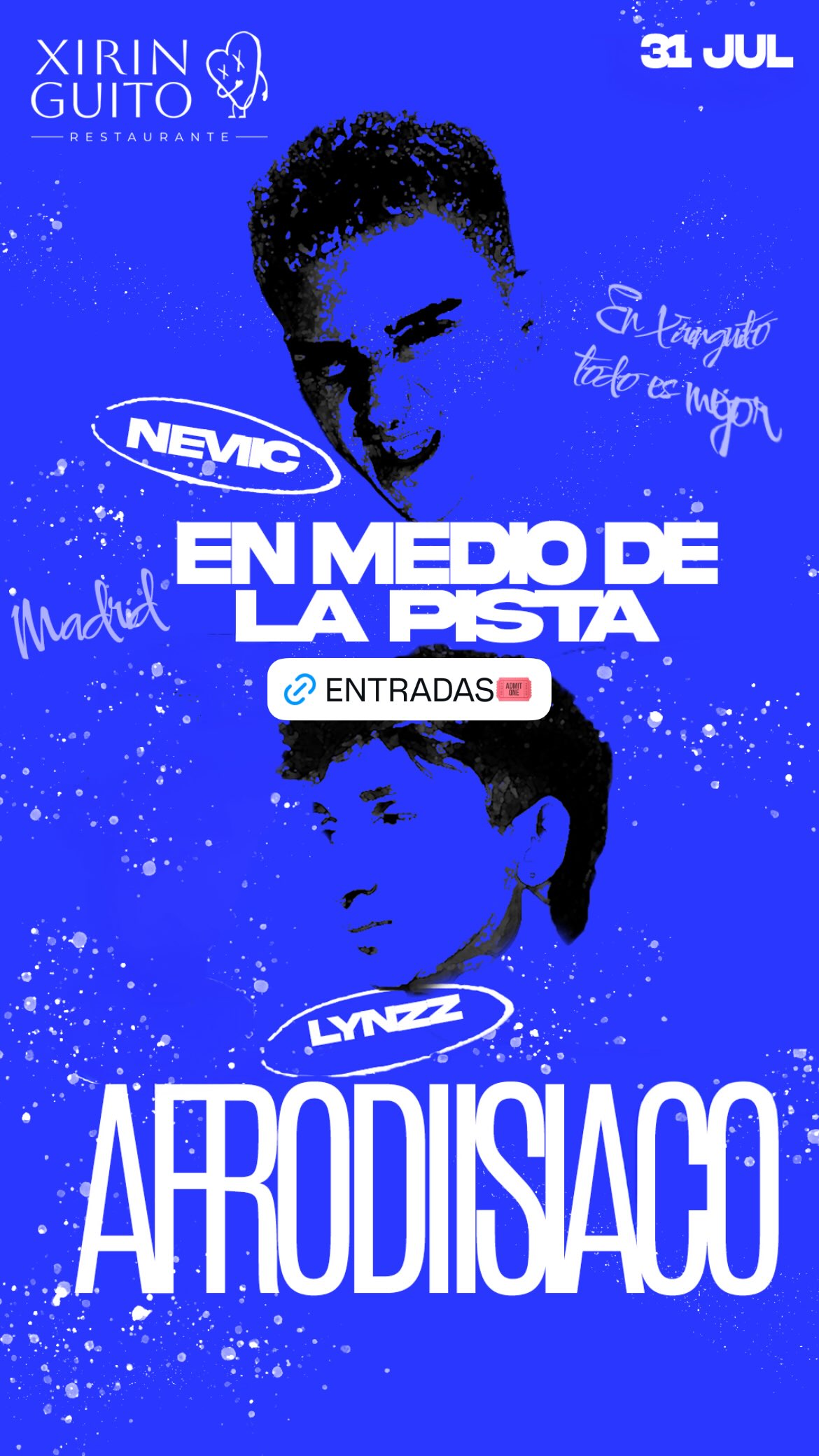 Viernes Afrodisiaco at Xiringuito