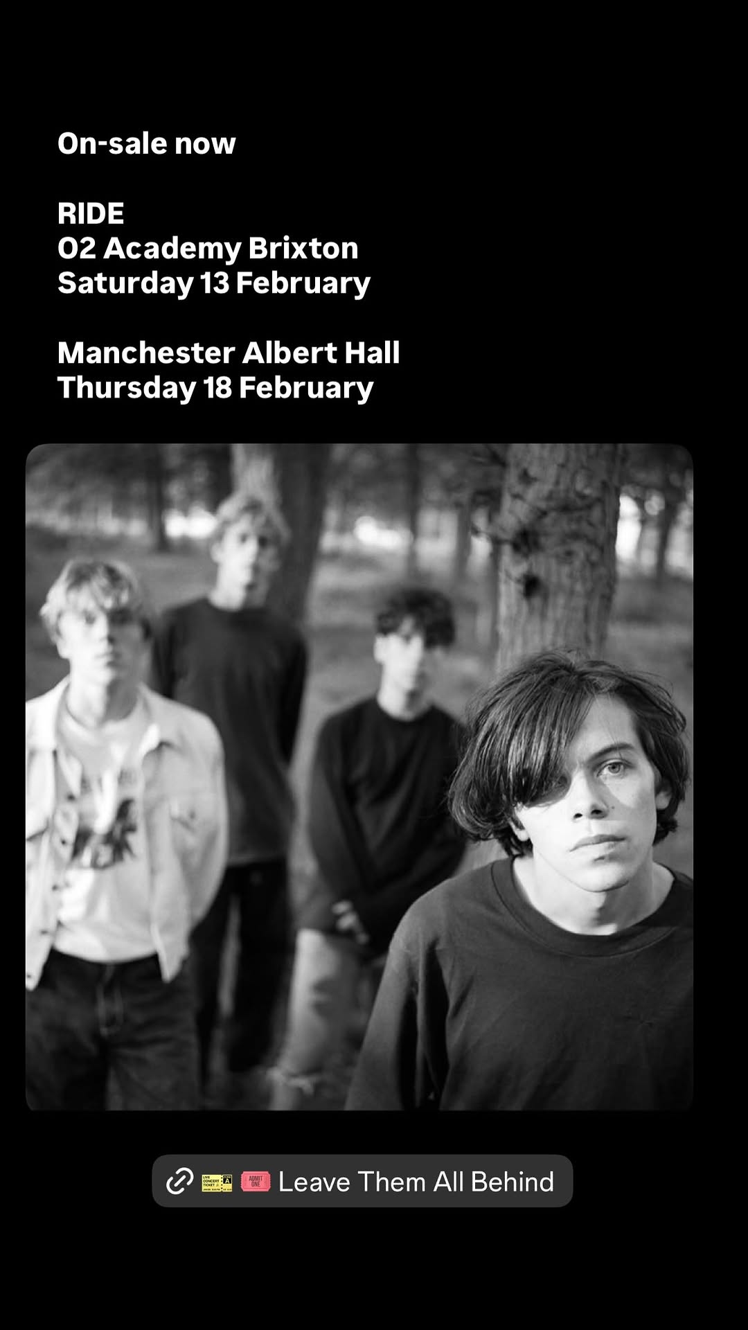 RIDE — Manchester