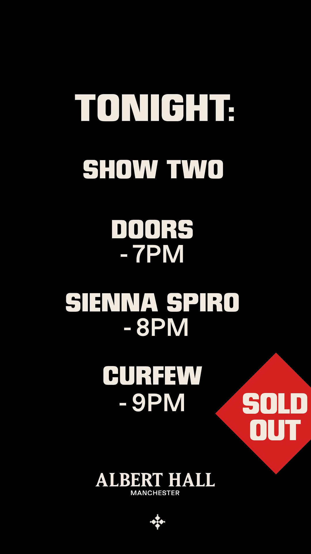 2026-08-23: Sienna Spiro: Album Launch Show (14+ with an Adult)