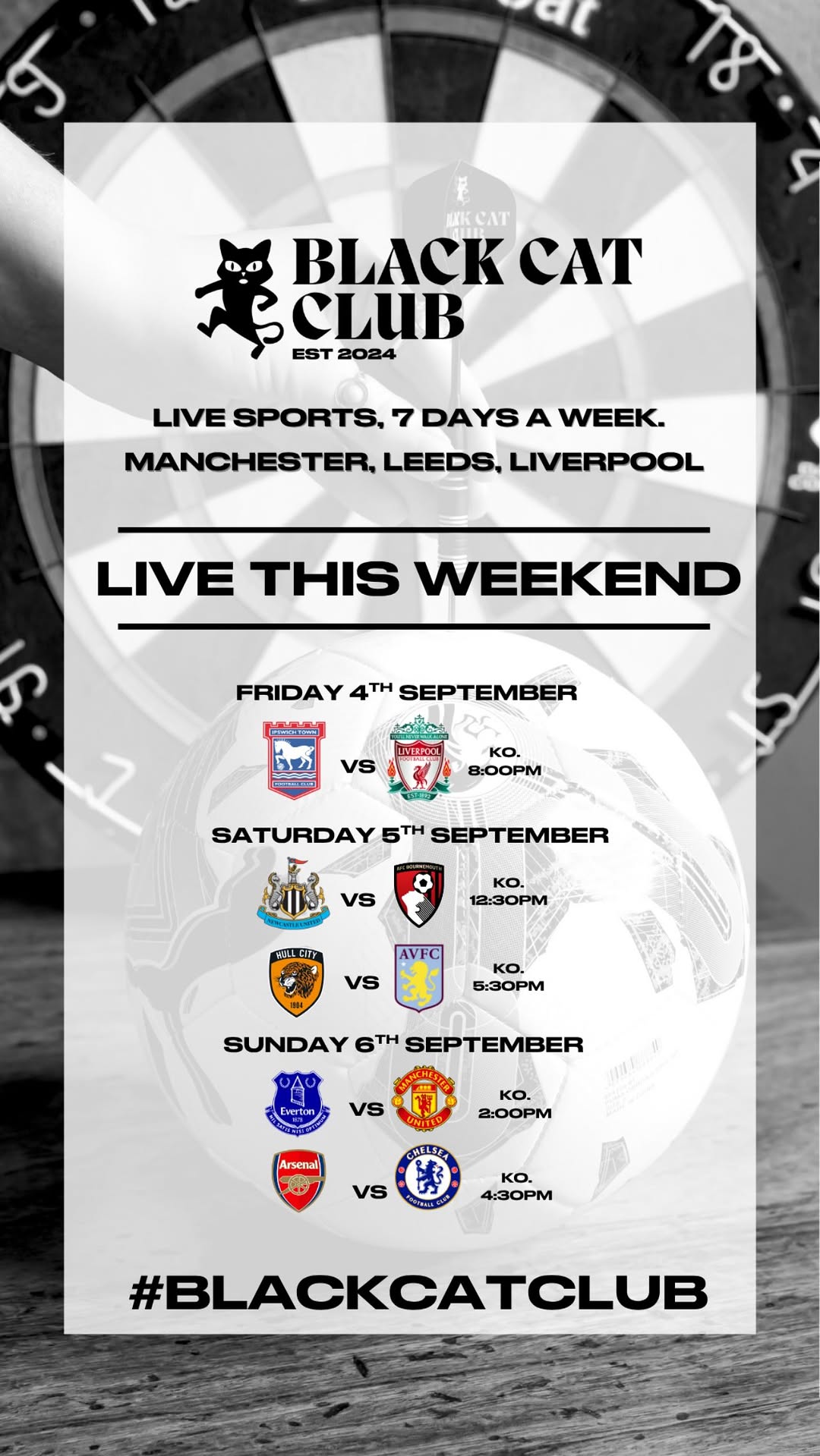 Newcastle vs Bournemouth — live screening