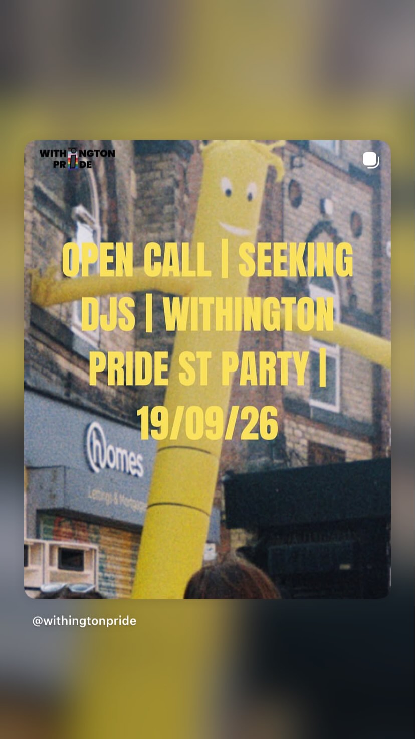 Withington Pride St Party
