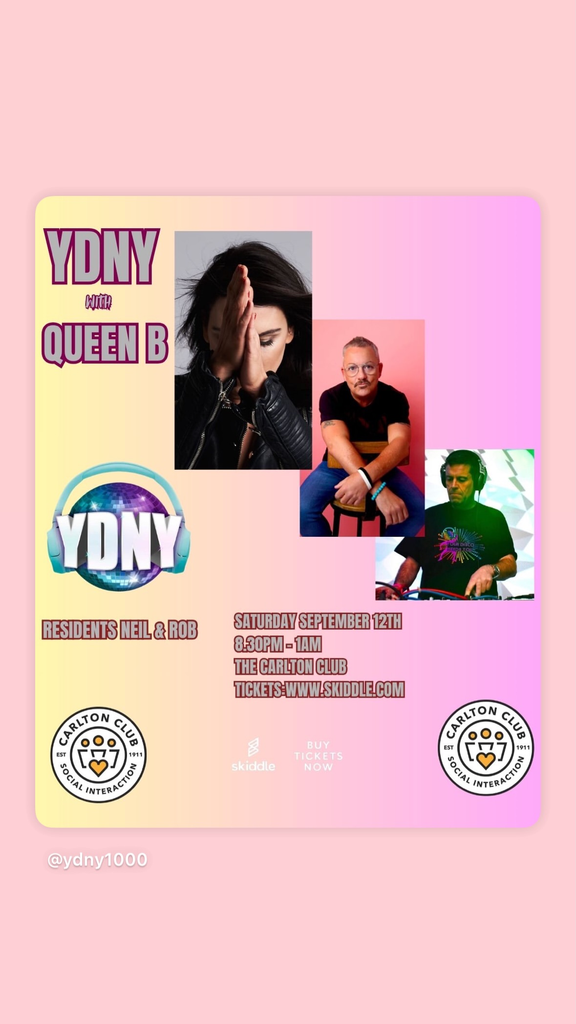 YDNY with Queen B
