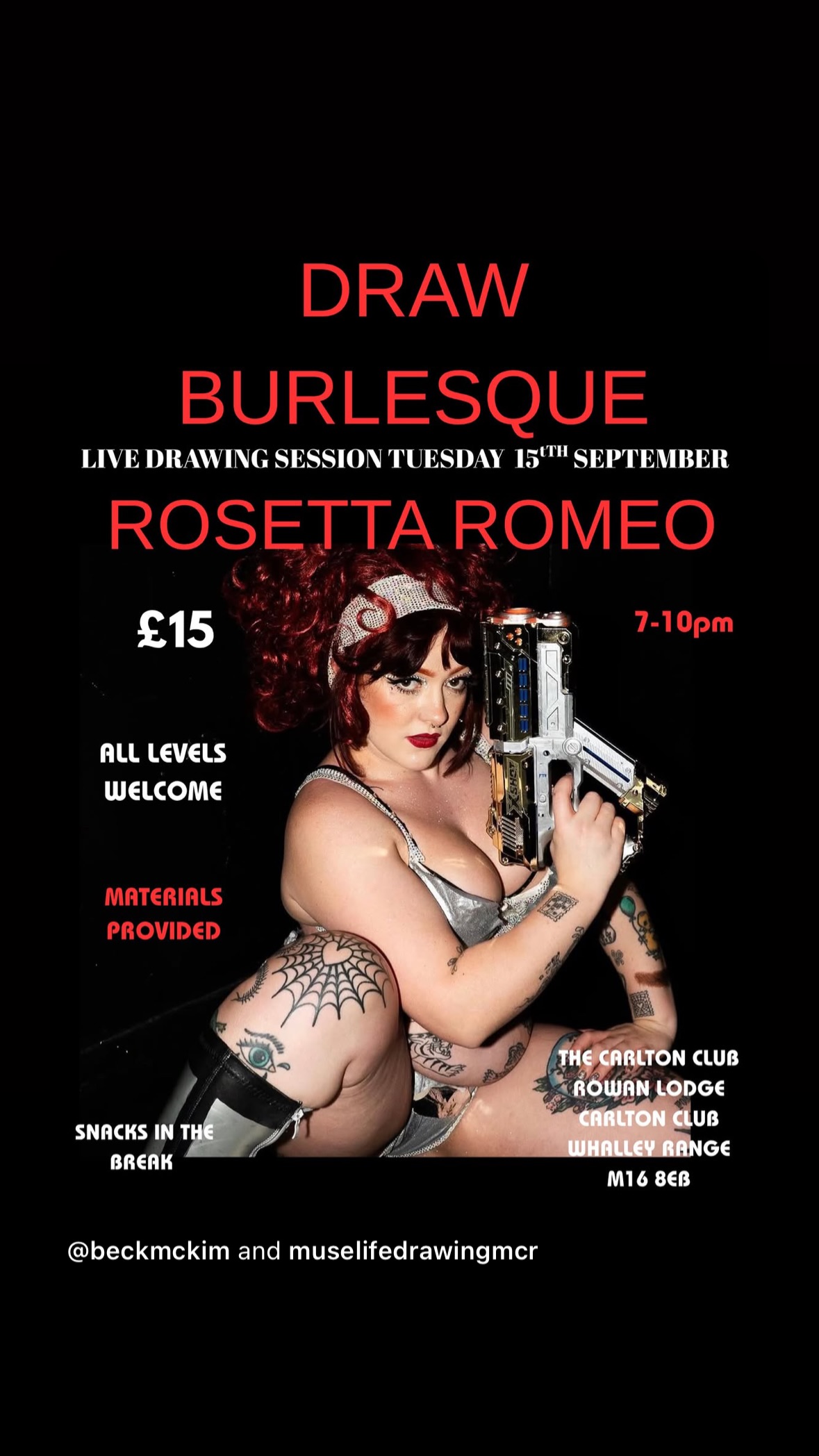 Draw Burlesque — Rosetta Romeo