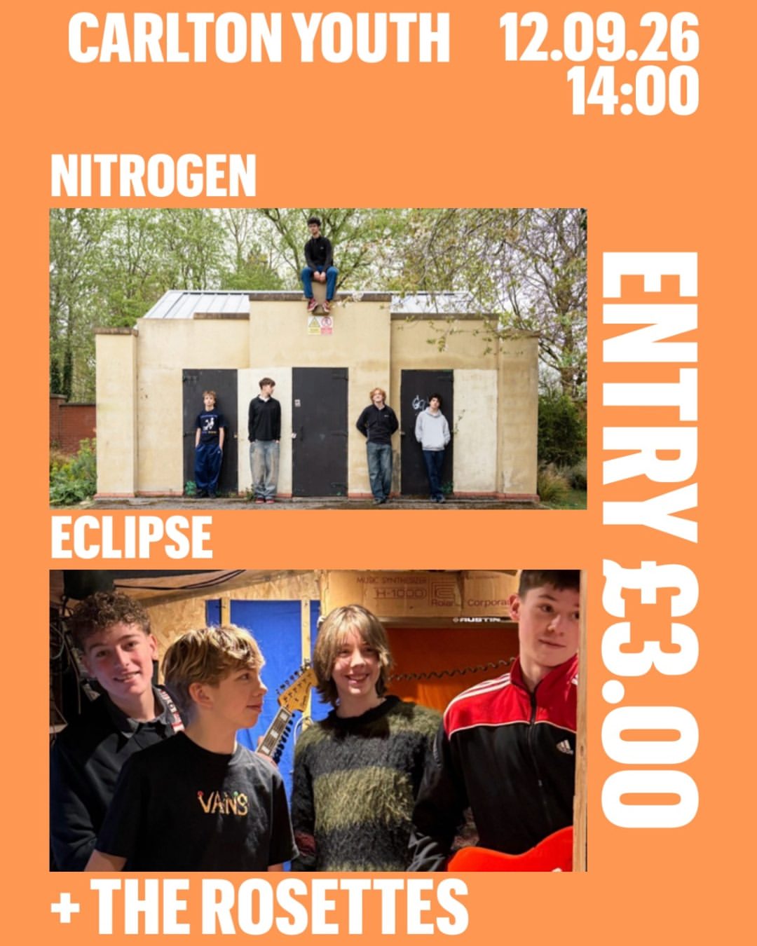 Carlton Youth Daytime Gig
