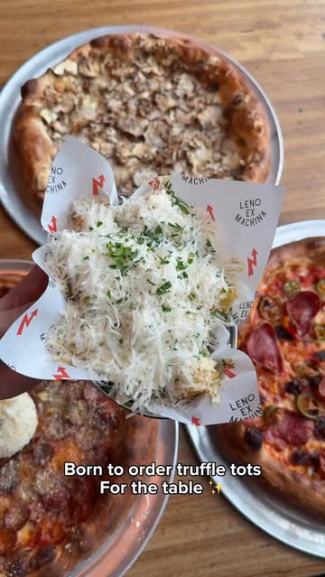 Truffle tots — Warehouse menu (Wed–Sat)