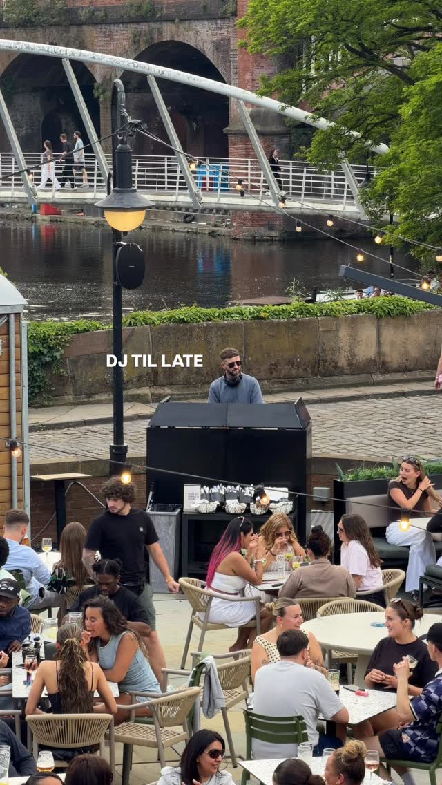 Terrace & DJs — open from 11:30