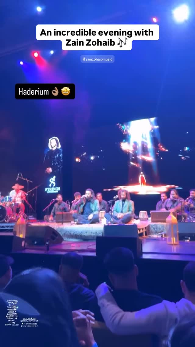 An incredible evening with Zain Zohaib