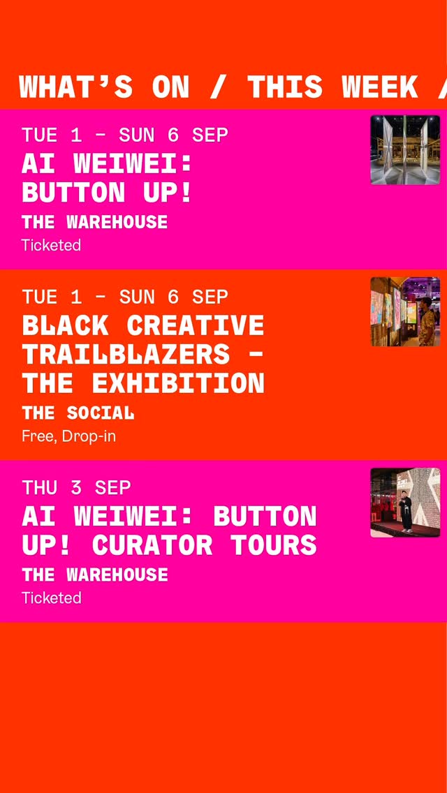 Ai Weiwei: Button Up! Curator Tours