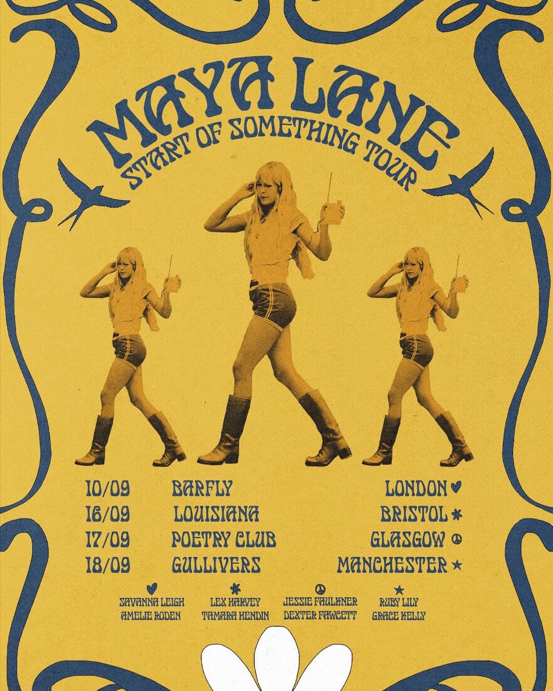 Maya Lane — Start Of Something UK Tour
