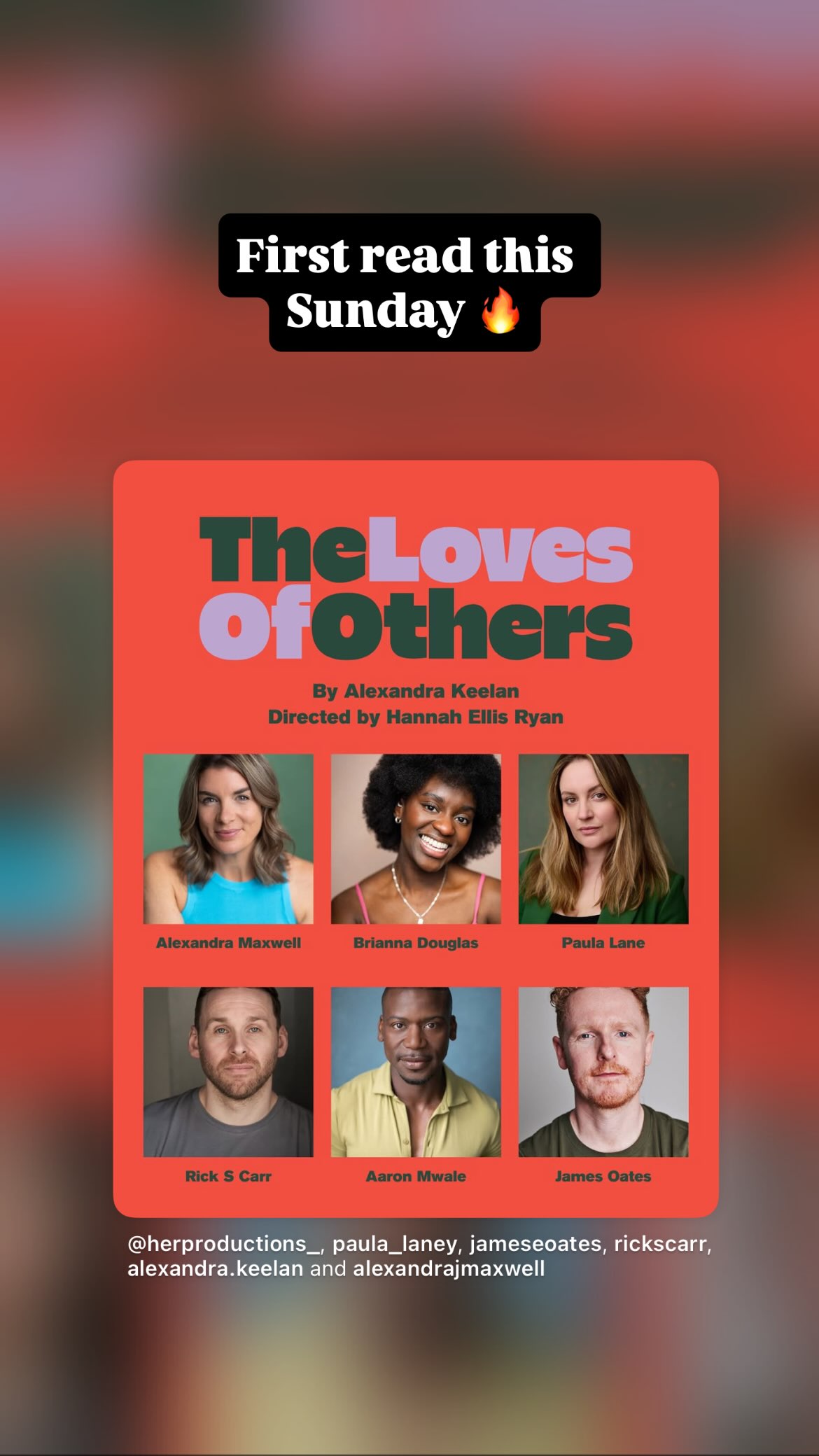 The Loves Of Others — first read