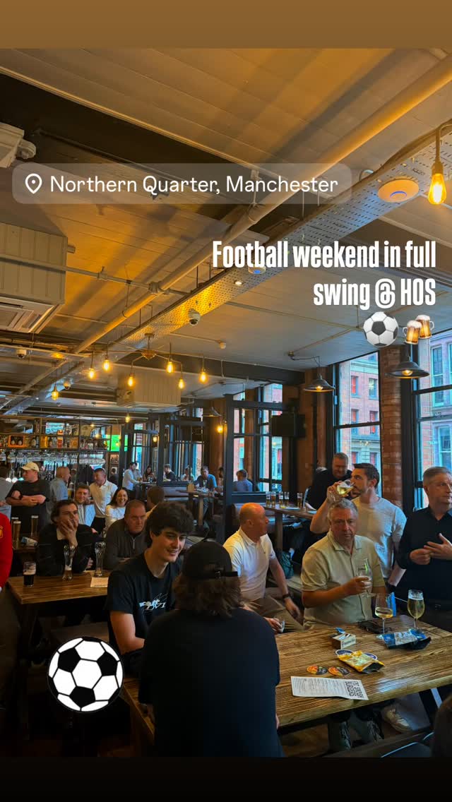 Football weekend — live sports at HOS