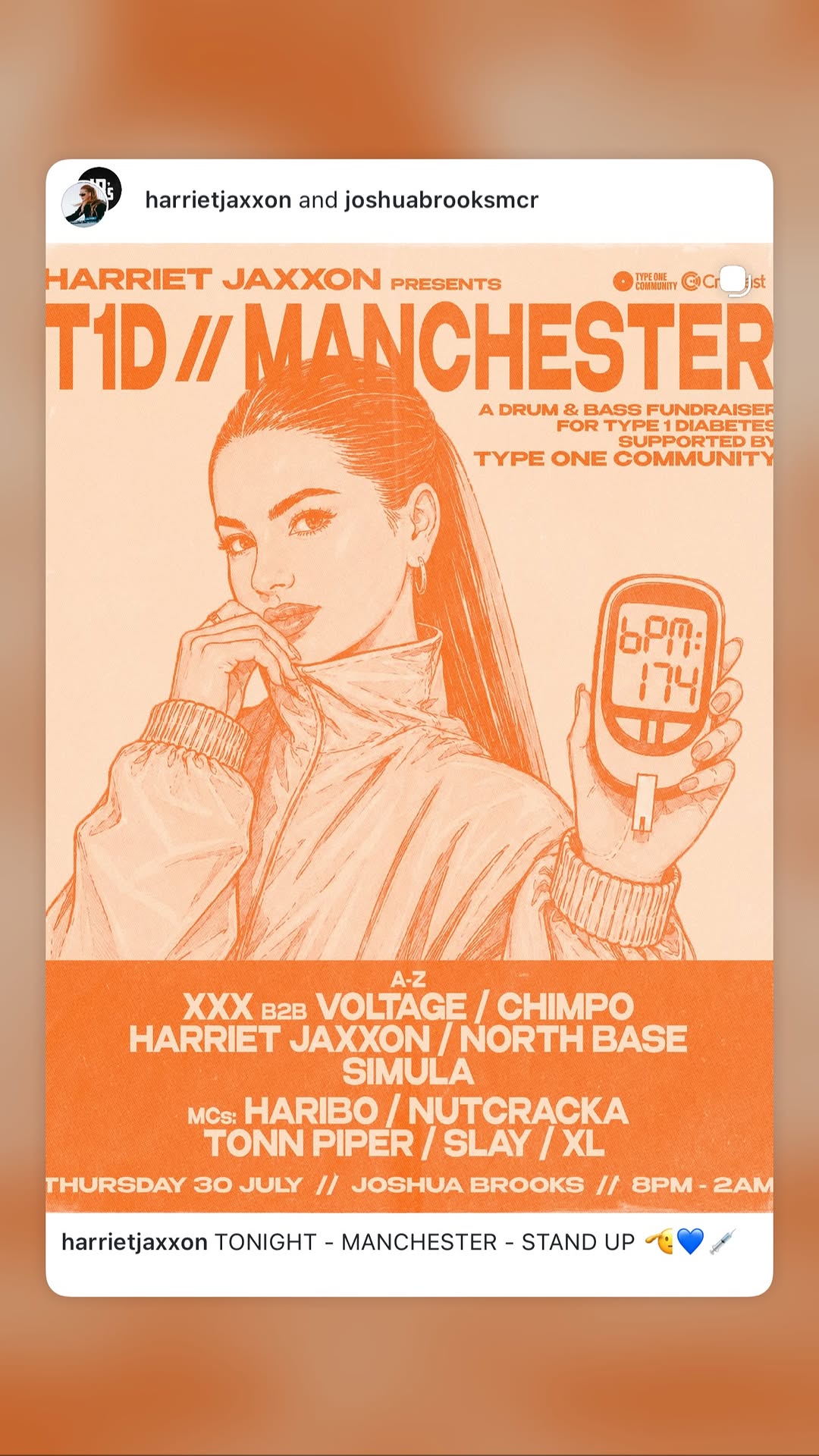 T1D // Manchester — Drum & Bass Fundraiser