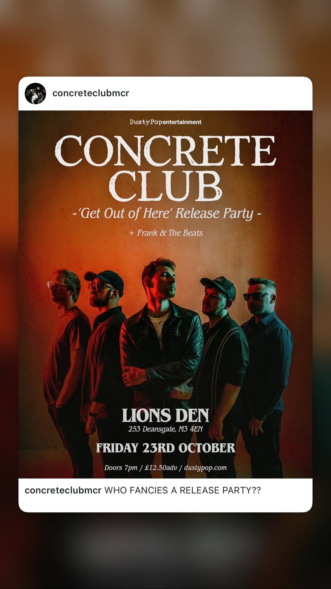 Concrete Club — 'Get Out of Here' Release Party