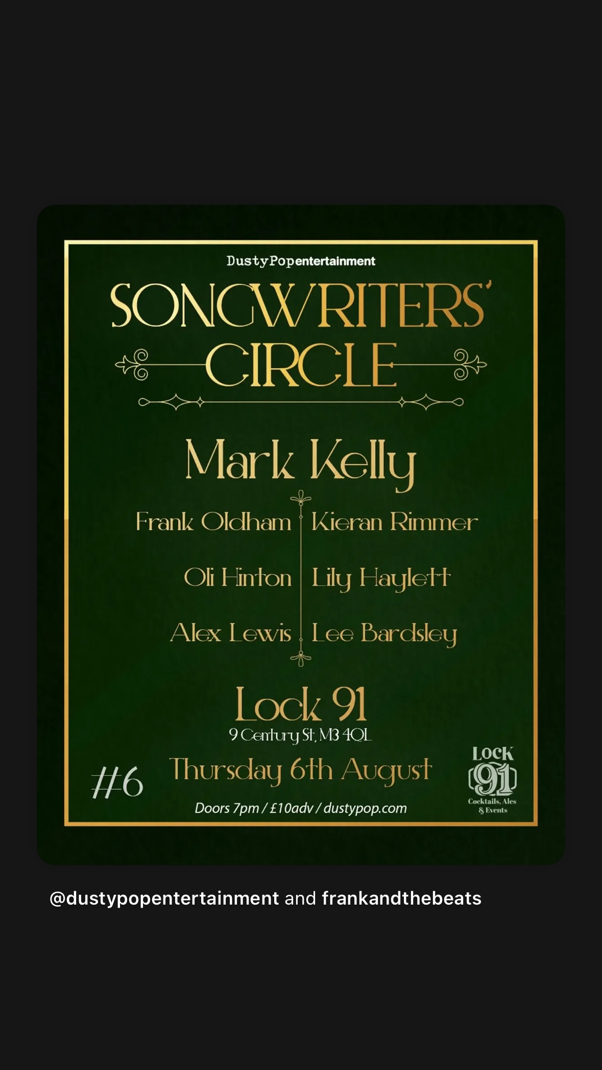 Songwriters' Circle — Mark Kelly