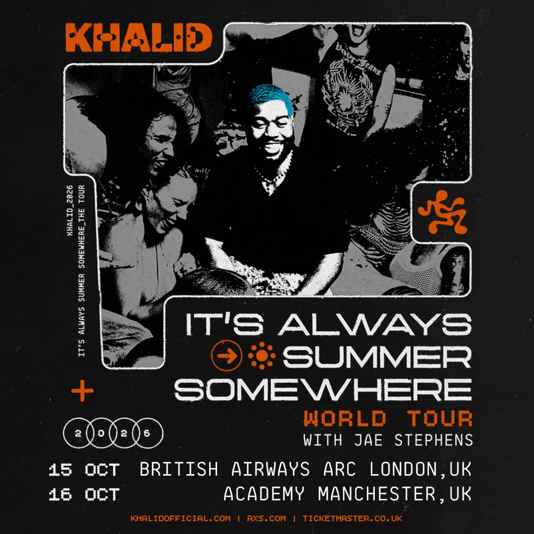 thegr8khalid at Manchester Academy