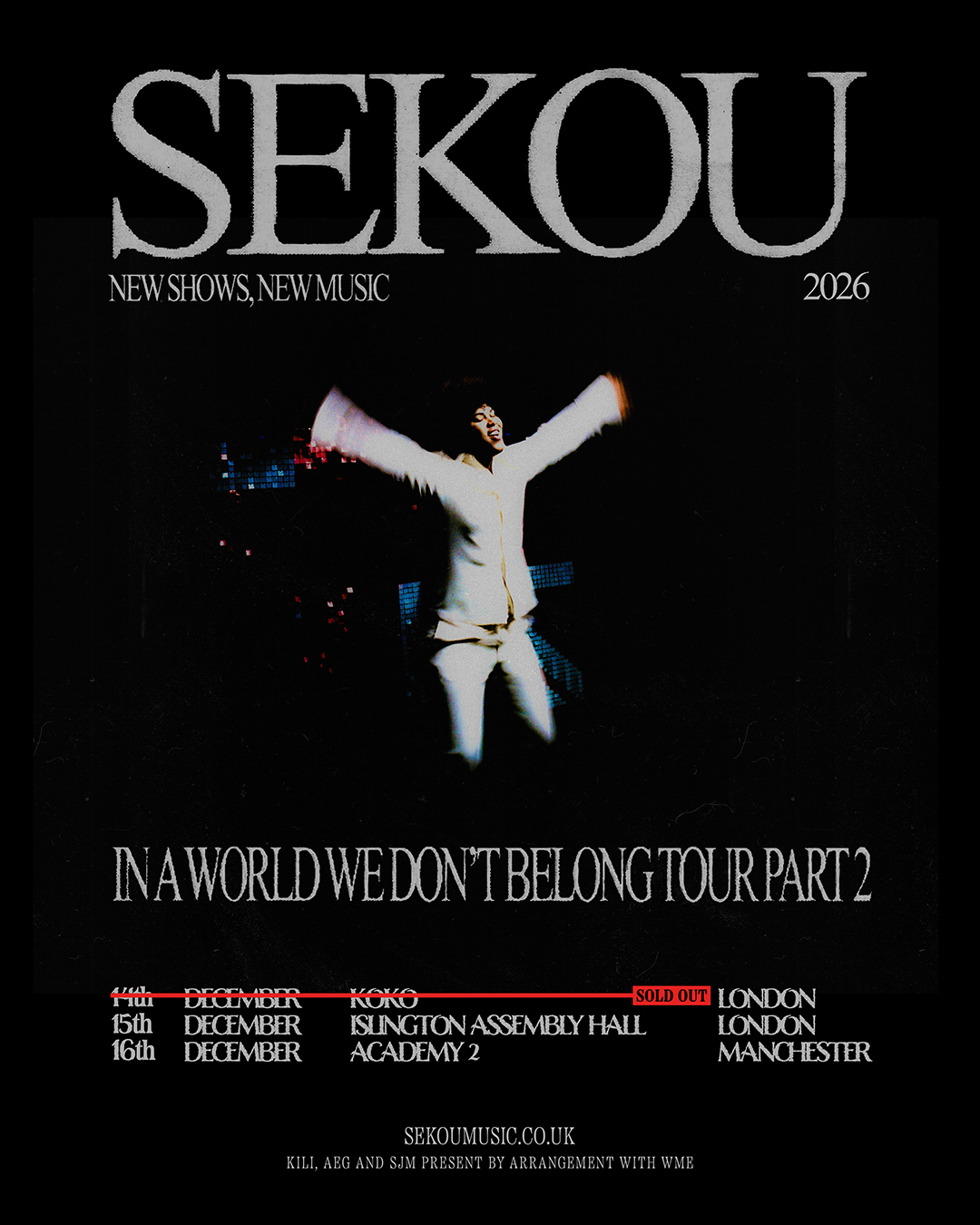 Sekou at Manchester Academy 2