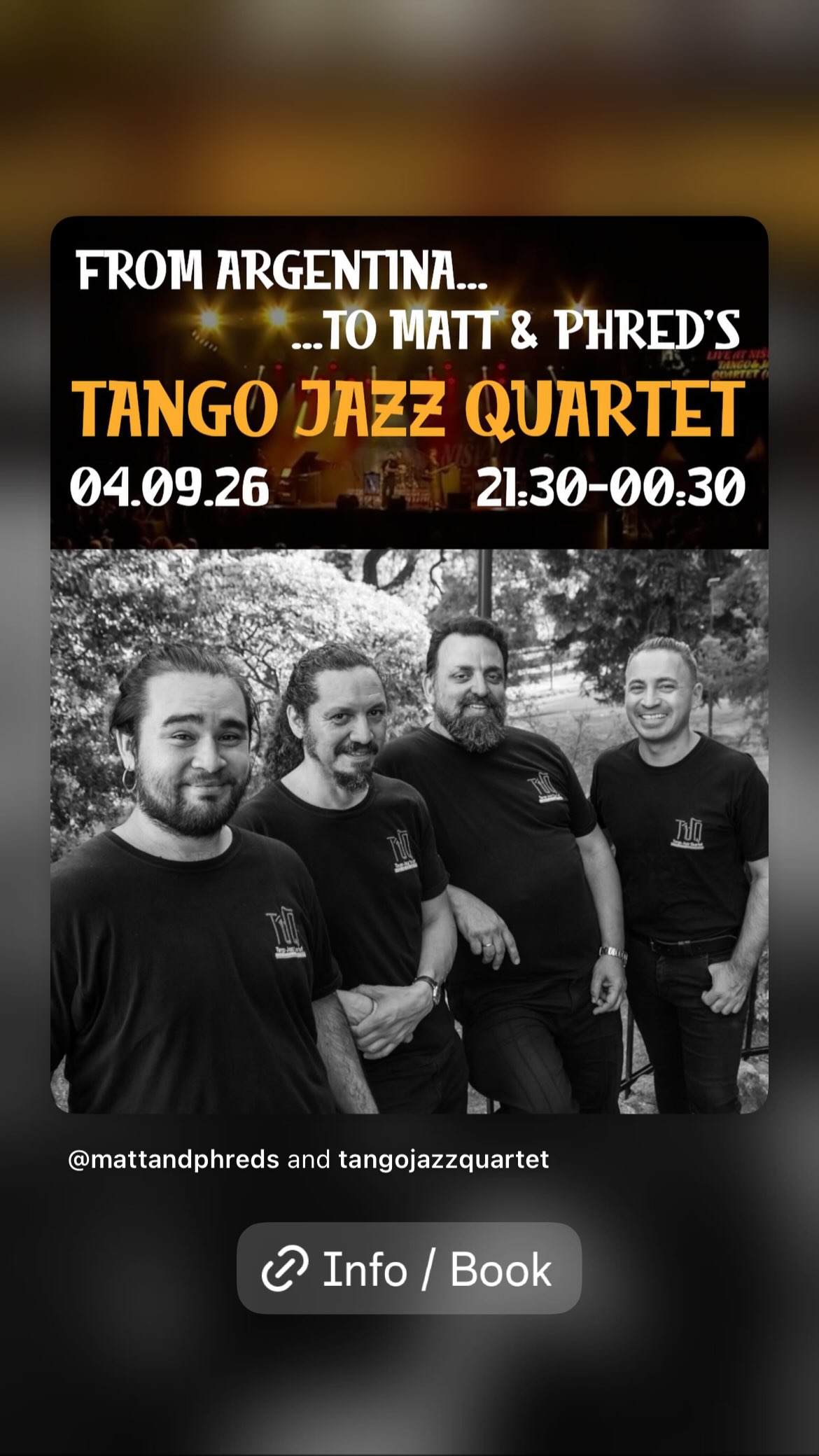 Tango Jazz Quartet