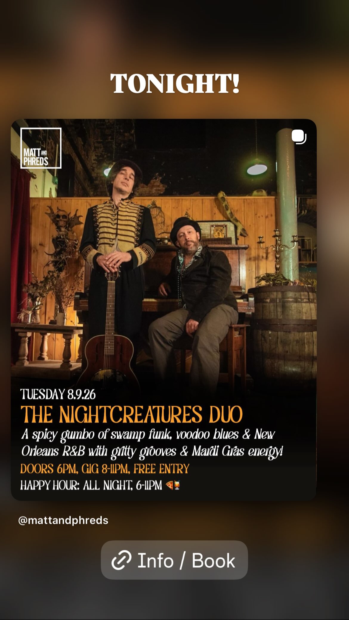 The Nightcreatures Duo
