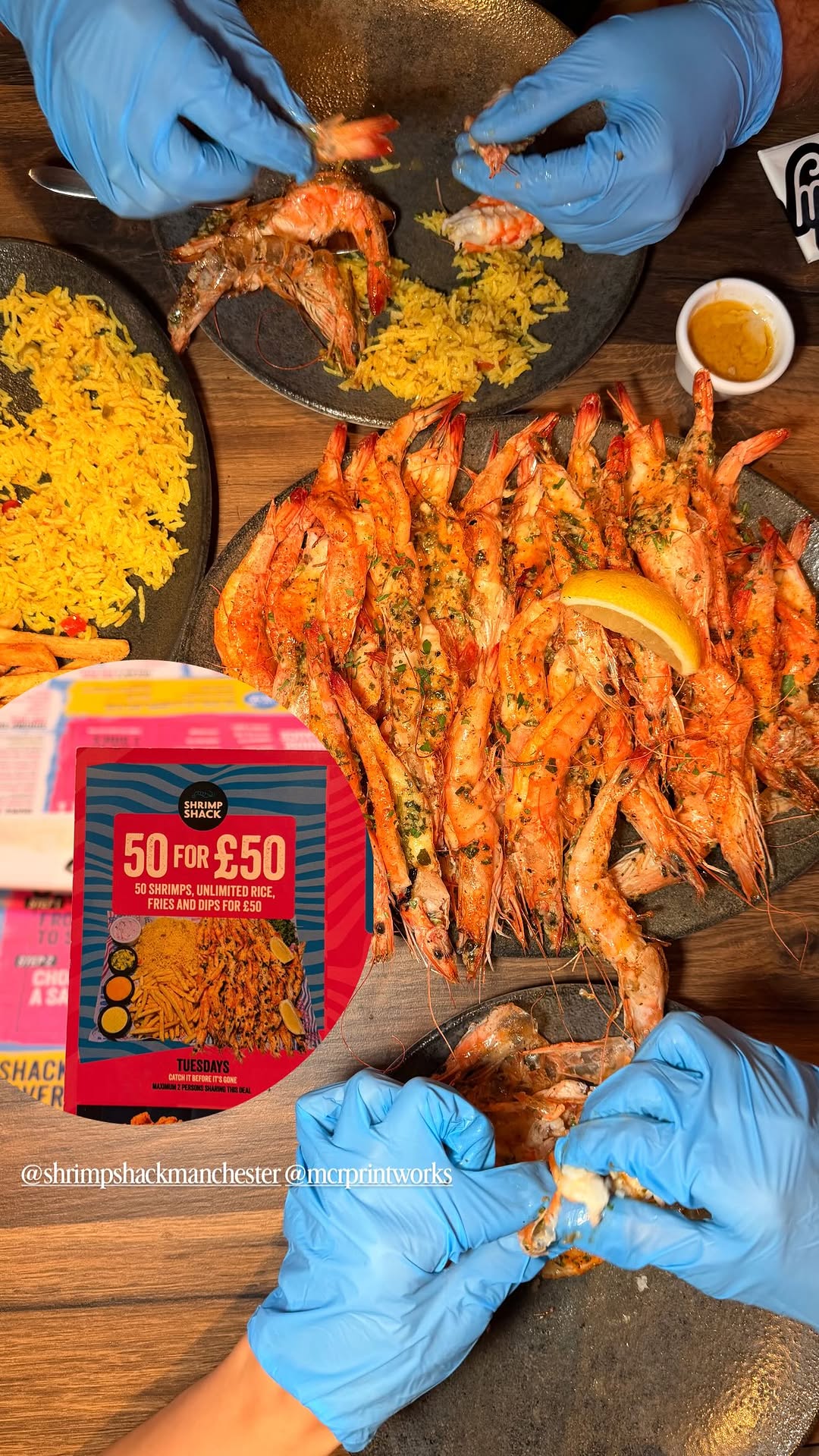 Shrimp Shack — 50 for £50 (Tuesdays)