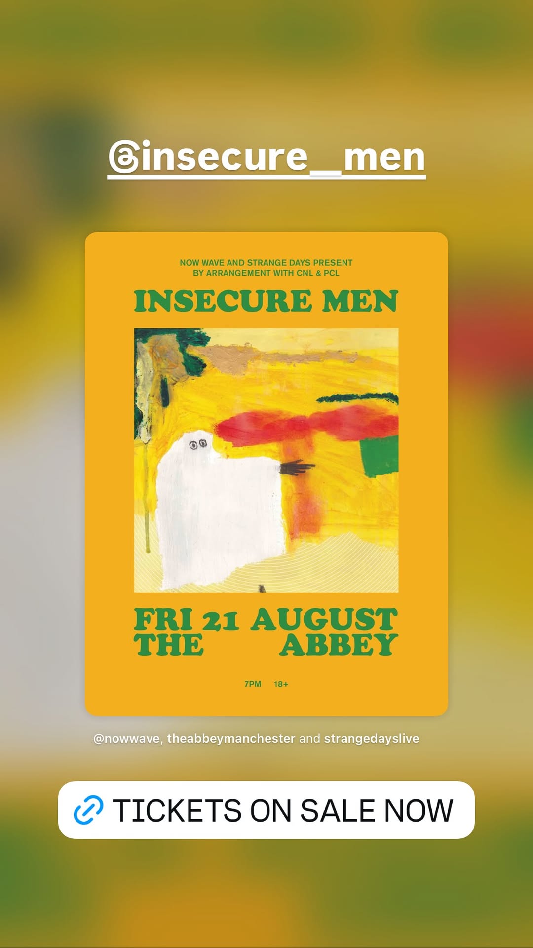 Insecure Men — intimate show