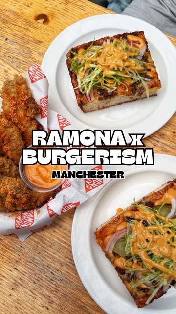 Ramona x BURGERISM special menu