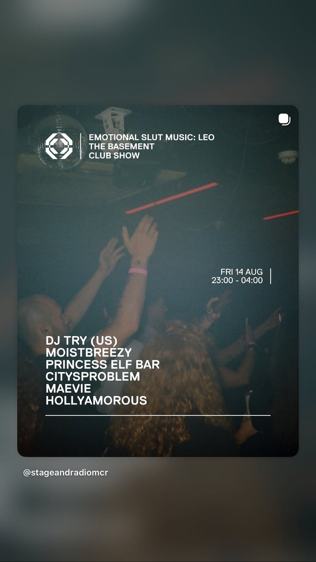 EMOTIONAL SLUT MUSIC: LEO — THE BASEMENT CLUB SHOW