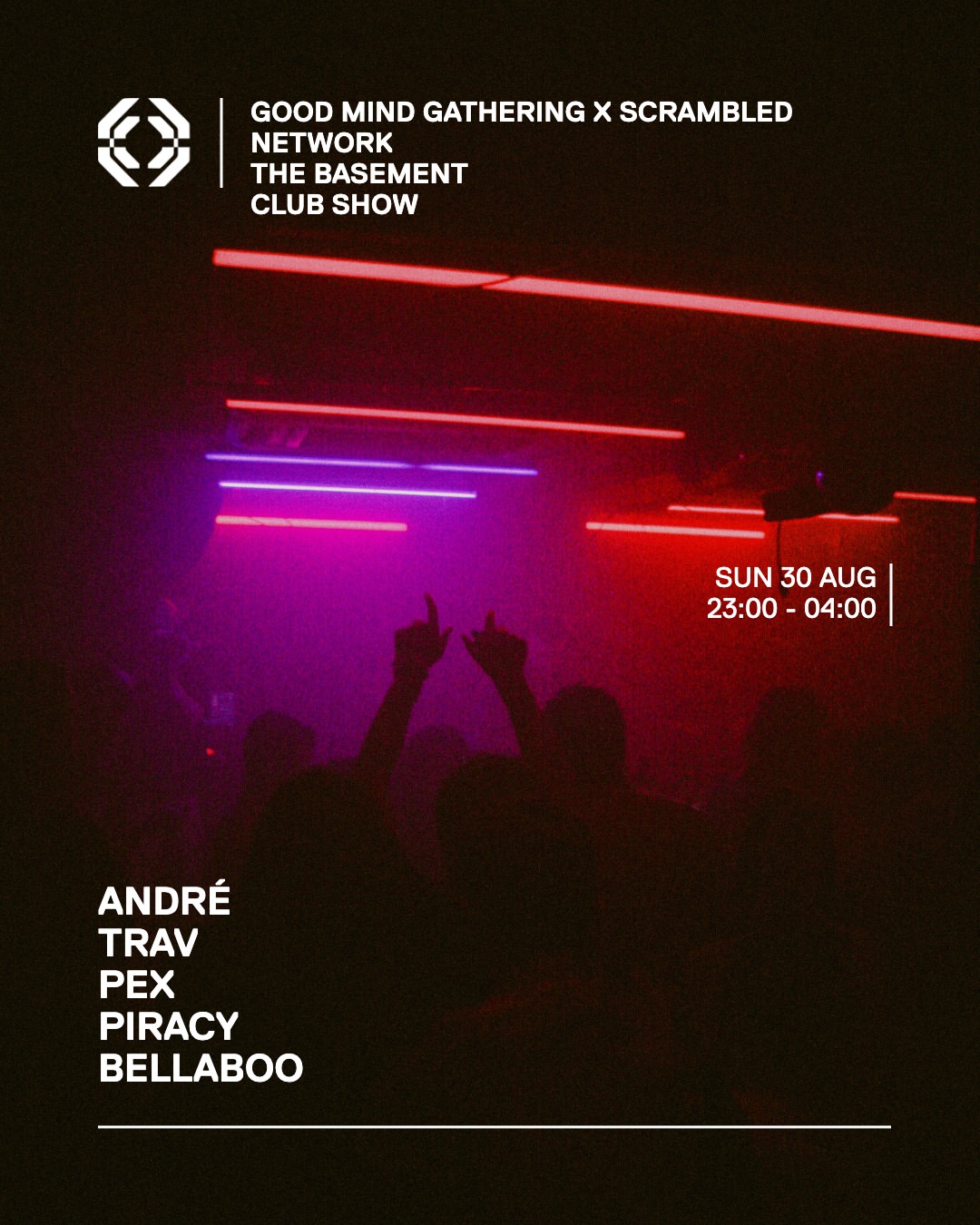 Sun 30 Aug — Club Night