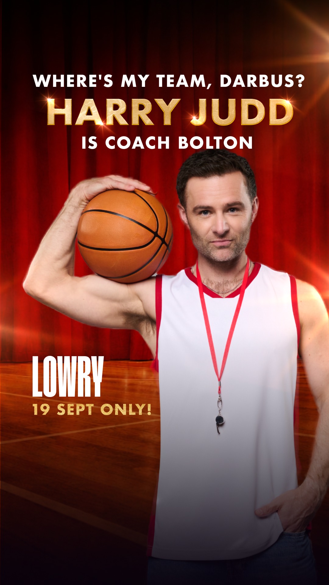 High School Musical — Harry Judd as Coach Bolton (19 Sep only)