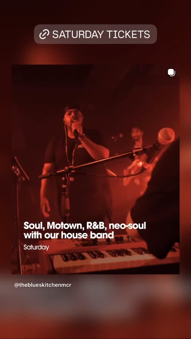 Soul, Motown & Neo‑soul with Our house band (Saturday)