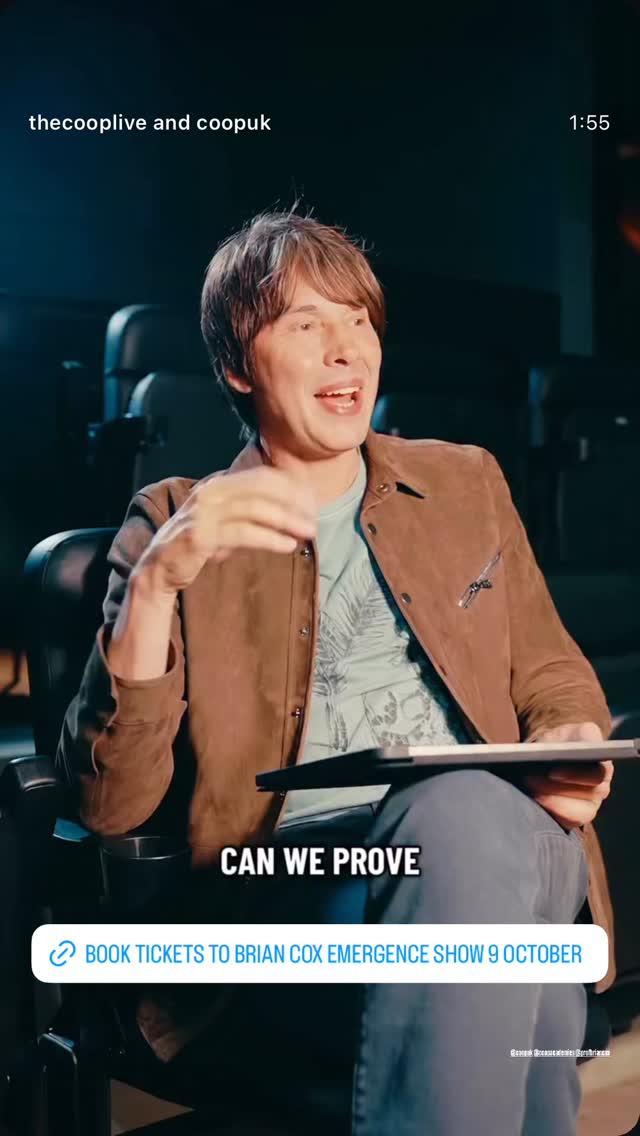 Professor Brian Cox — Emergence