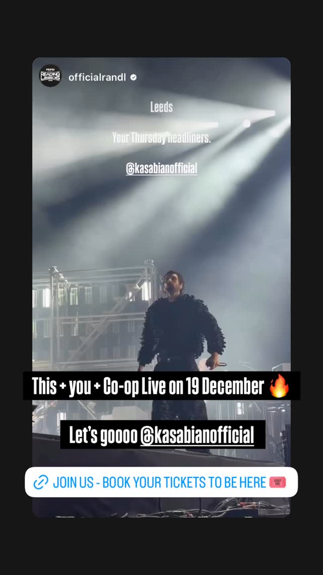 Kasabian — 19 December 2026