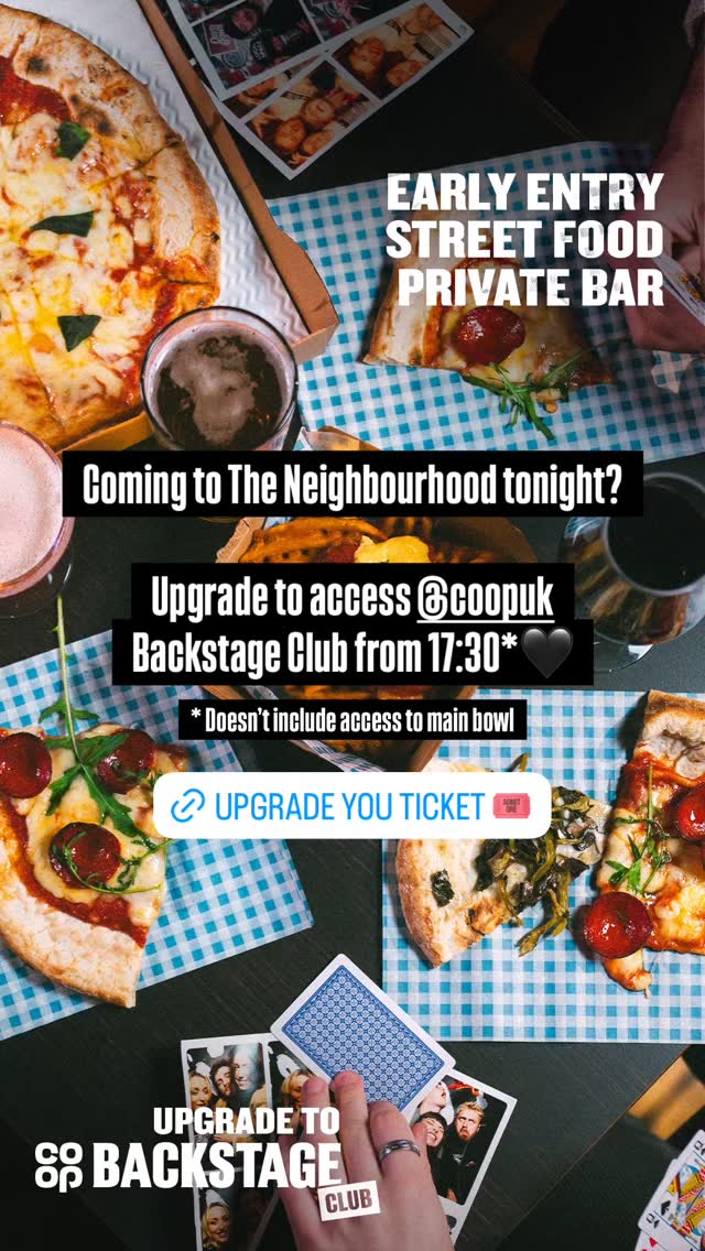 Upgrade to Co-op Backstage Club (The Neighbourhood)
