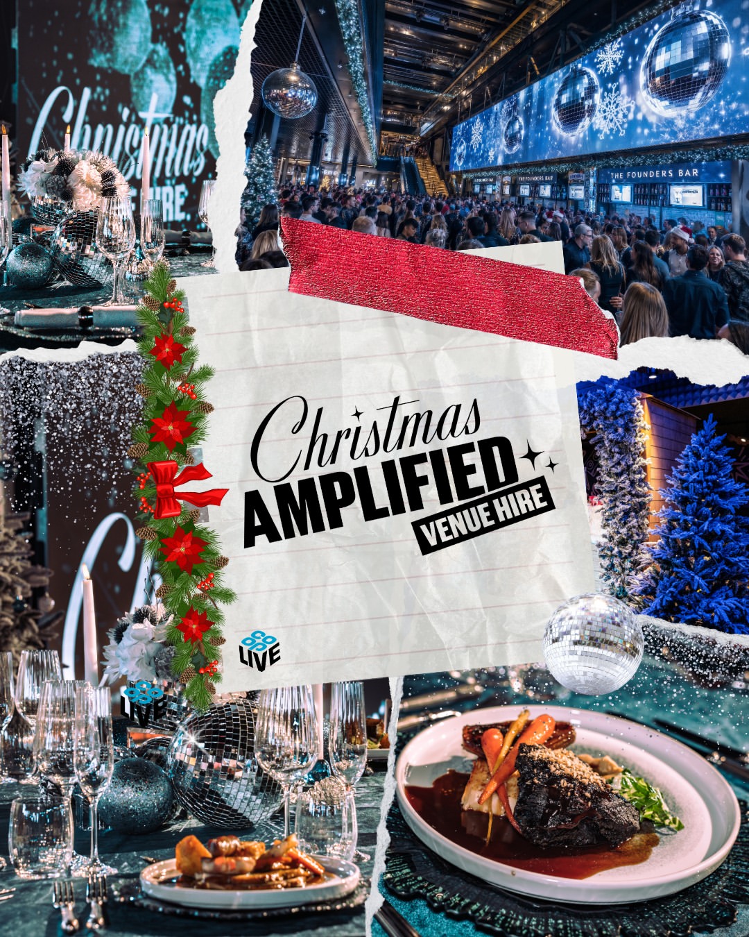 Festive venue hire — December 2026