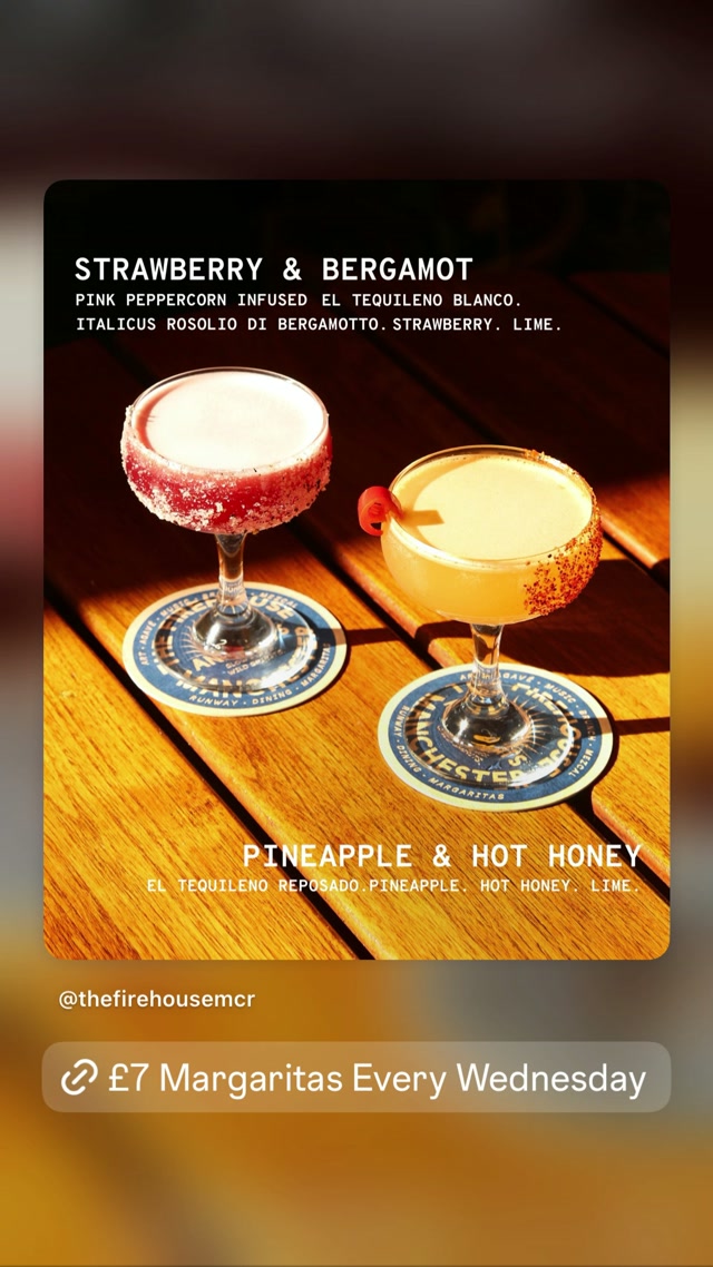 £7 Margaritas — Every Wednesday
