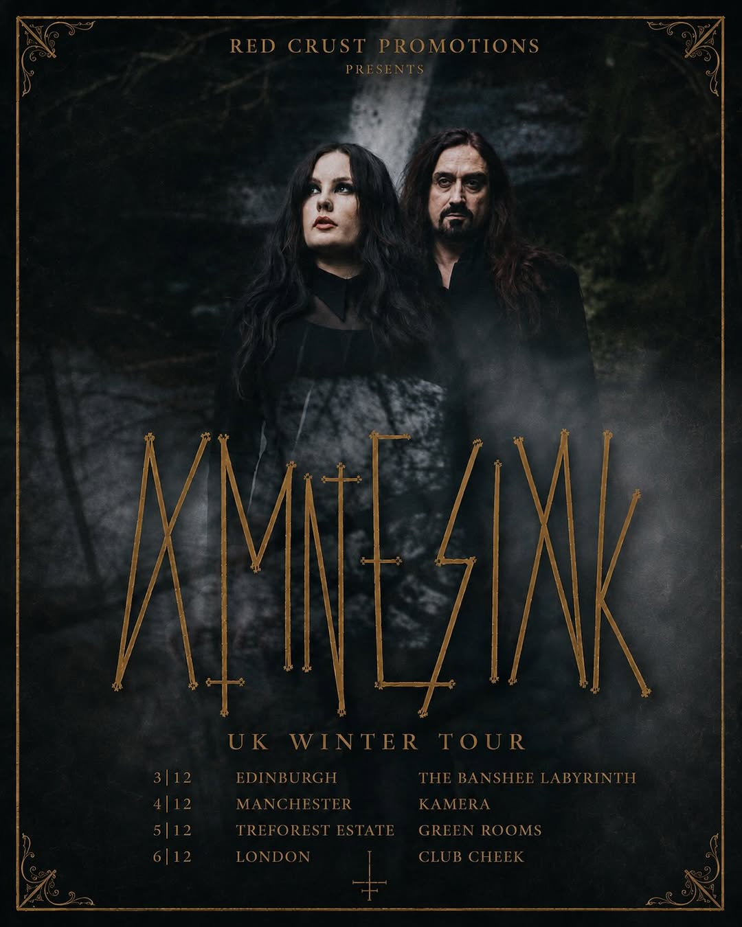Amnesiak — UK Winter Tour