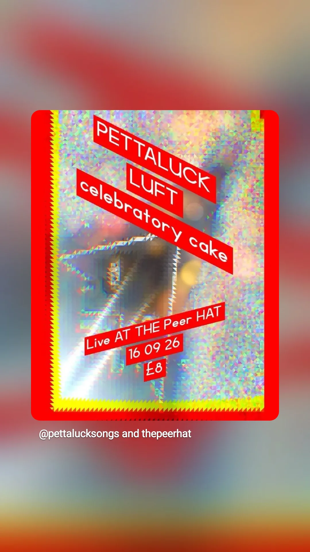 Pettaluck & Luft — Celebratory Cake