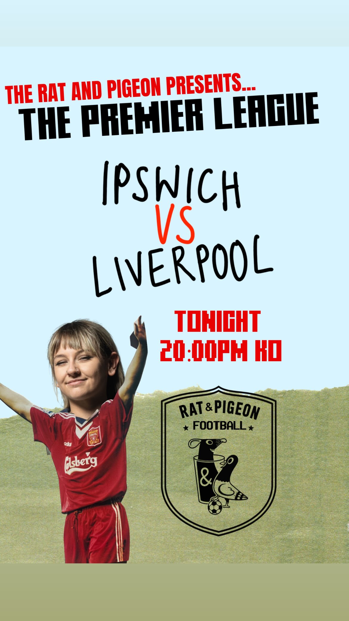 Ipswich vs Liverpool — screening
