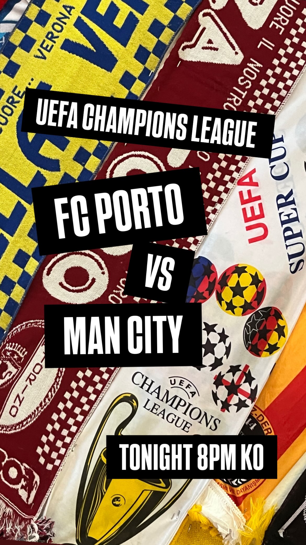 FC Porto vs Man City — Champions League (screening)