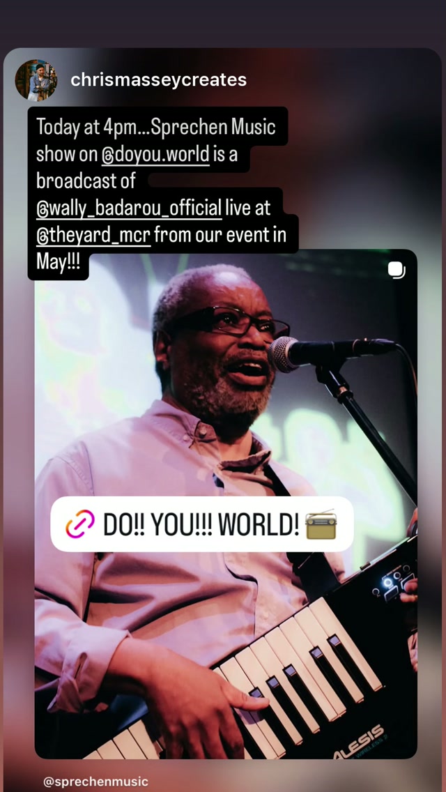 Wally Badarou live broadcast on DoYou.World