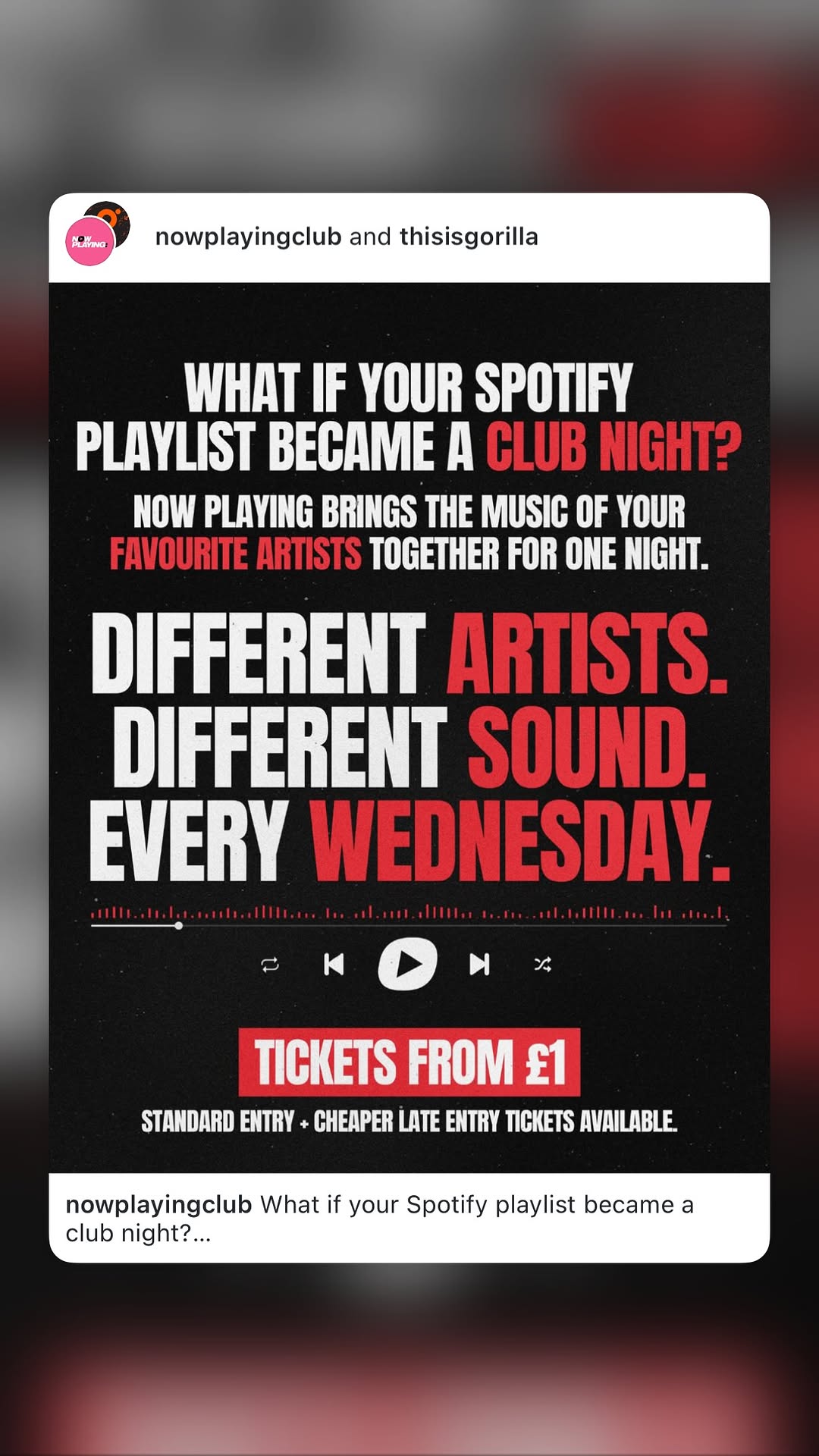 Now Playing (weekly)