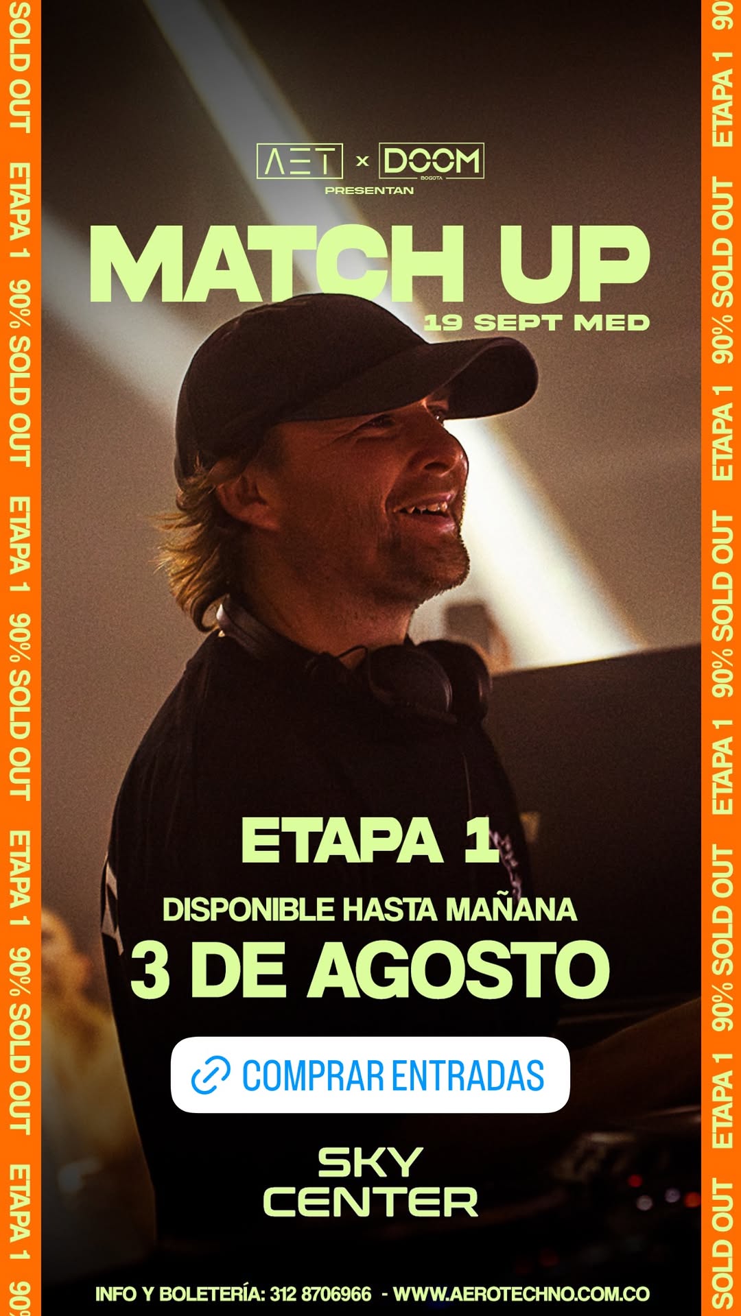 MATCH UP — Etapa 1 ticket deadline