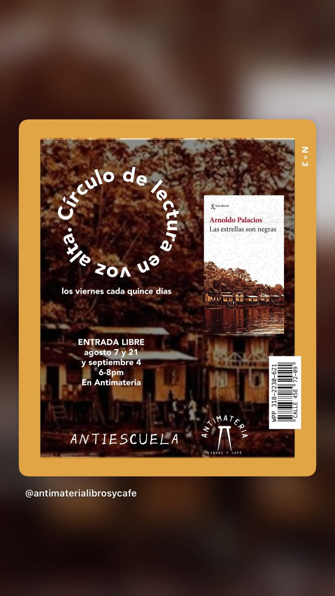 Reading circle — Las estrellas son negras