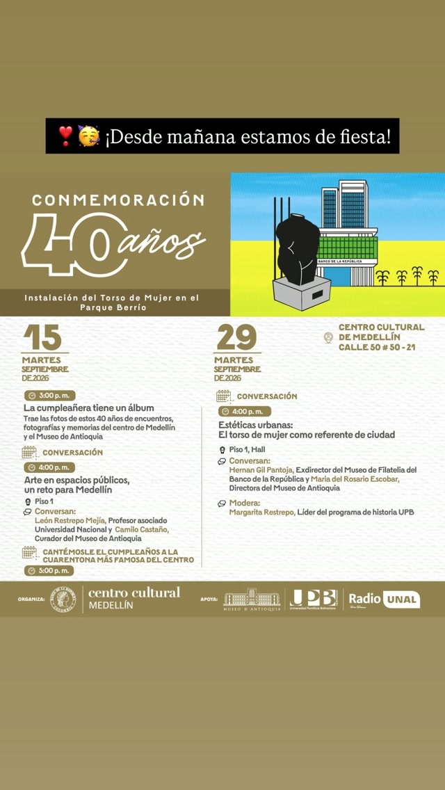 Arte en espacios públicos, un reto para Medellín